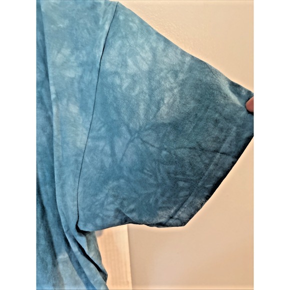 Vtg Y2K The Mountain 2001 T-Shirt 2XL Wolf Dreamcatcher Tie Dye - Excellent Cond - Picture 13 of 13